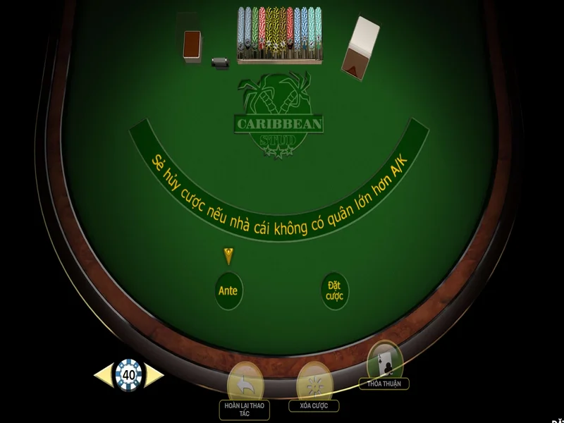 Đôi nét về luật chơi và tỷ lệ thưởng của caribbean stud poker